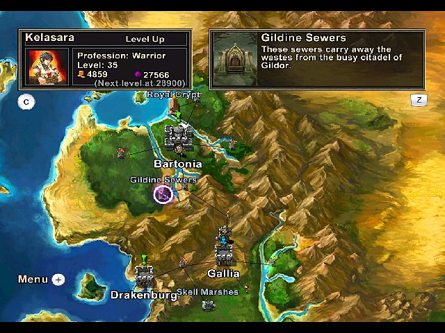 Pantallazo de Puzzle Quest: Challenge of the Warlords para PlayStation 2