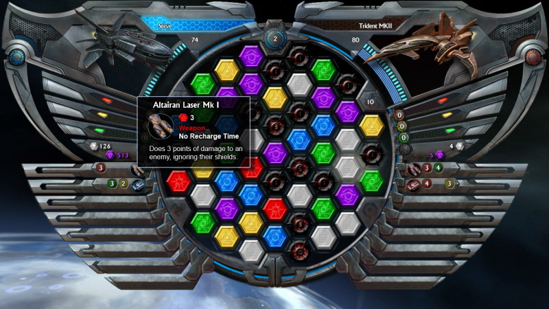 Pantallazo de Puzzle Quest: Galactrix para PC
