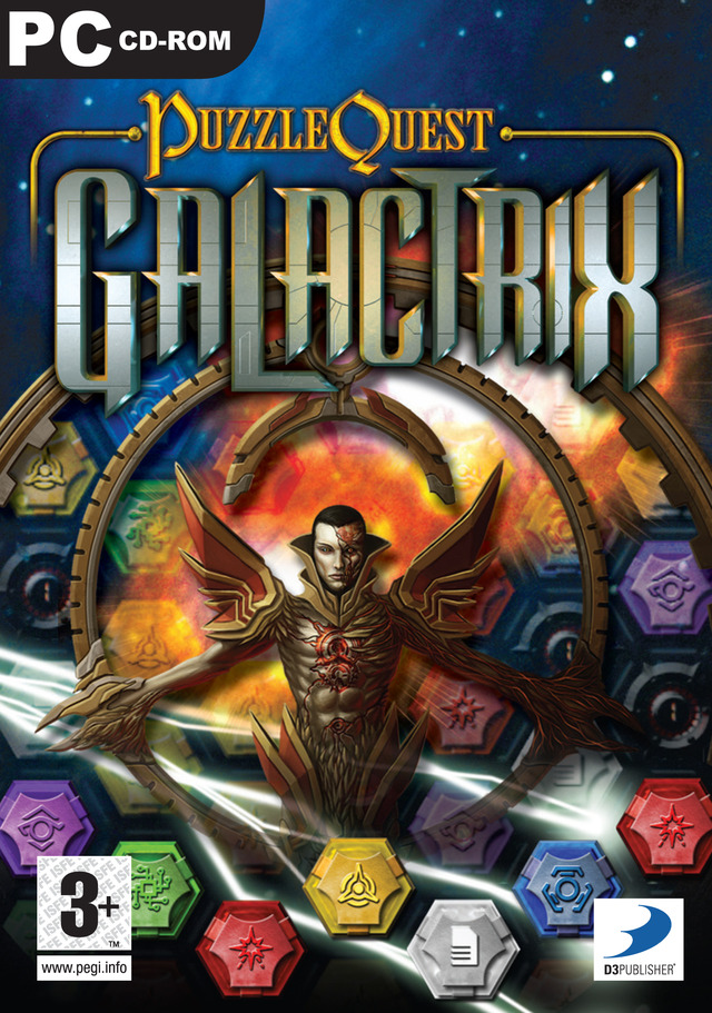 Caratula de Puzzle Quest: Galactrix para PC