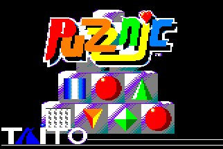 Pantallazo de Puzznic para Amstrad CPC