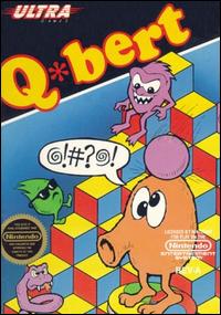 Caratula de Q*bert para Nintendo (NES)