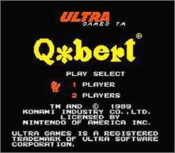Pantallazo de Q*bert para Nintendo (NES)