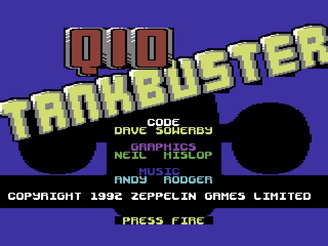 Pantallazo de Q10 Tankbuster para Commodore 64
