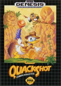 Caratula de QuackShot Starring Donald Duck para Sega Megadrive