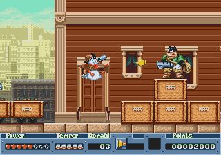 jogos - Mega Drive Hall da Fama Top 20 jogos. Foto+QuackShot+Starring+Donald+Duck