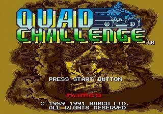 Pantallazo de Quad Challenge para Sega Megadrive