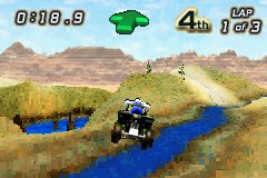 Pantallazo de Quad Desert Fury para Game Boy Advance