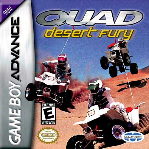 Caratula de Quad Desert Fury para Game Boy Advance