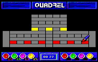 Pantallazo de Quadrel para Amstrad CPC