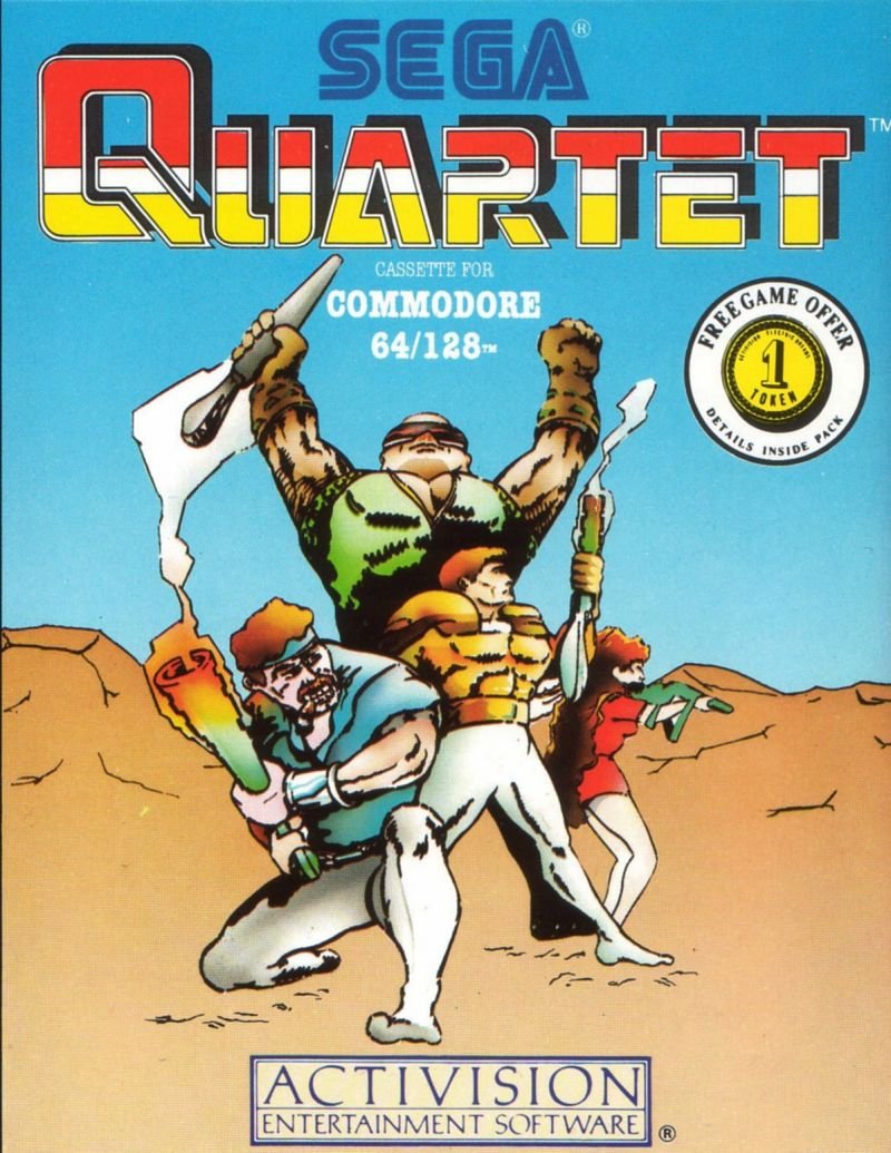 Caratula de Quartet para Commodore 64