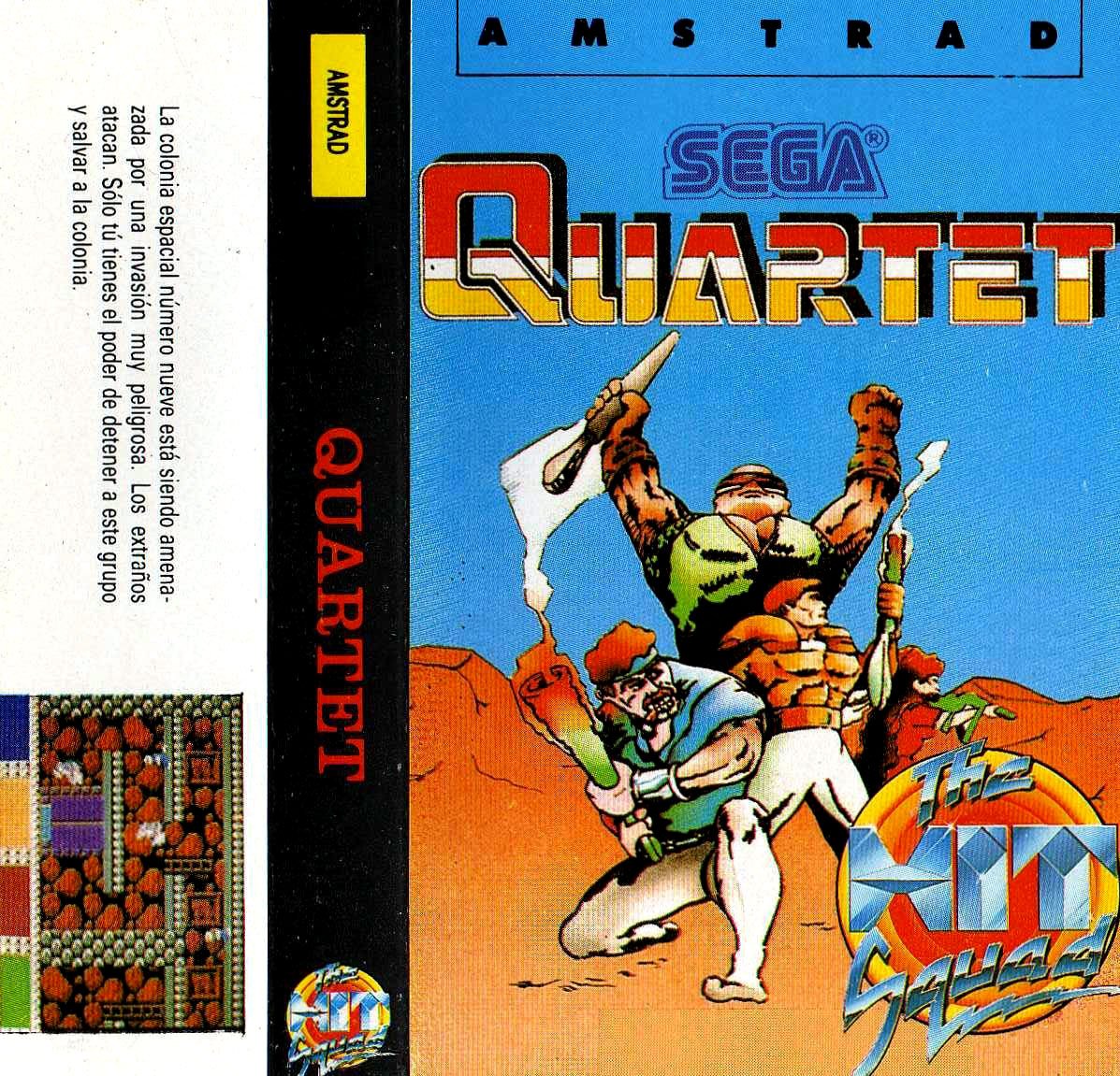 Caratula de Quartet para Amstrad CPC