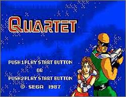 Pantallazo de Quartet para Sega Master System