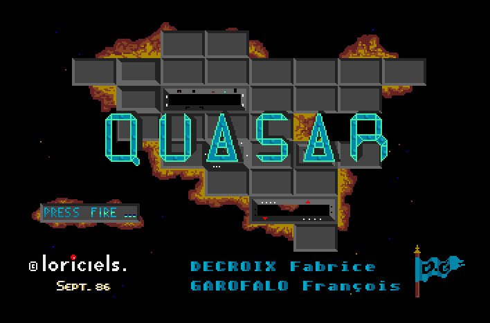 Pantallazo de Quasar para Atari ST