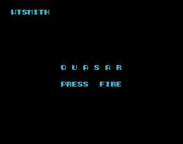 Pantallazo de Quasar para MSX