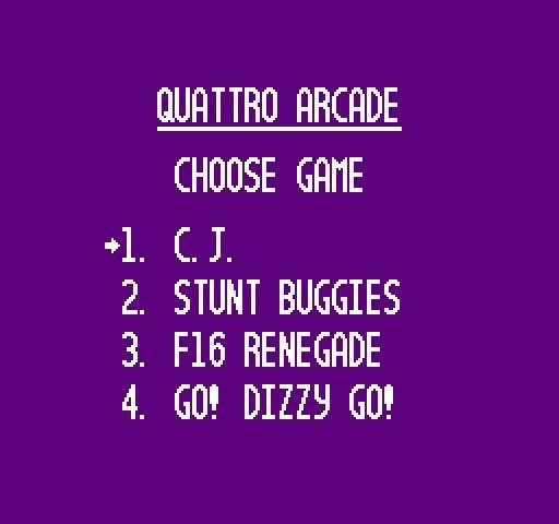 Pantallazo de Quattro Arcade para Nintendo (NES)