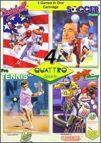 Caratula de Quattro Sports para Nintendo (NES)