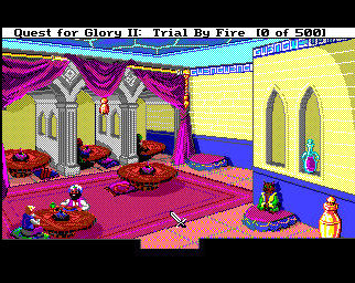 Pantallazo de Quest For Glory II: Trial By Fire para Amiga