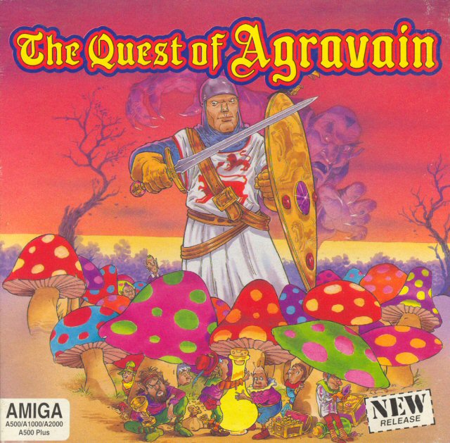 Caratula de Quest Of Agravain, The para Amiga