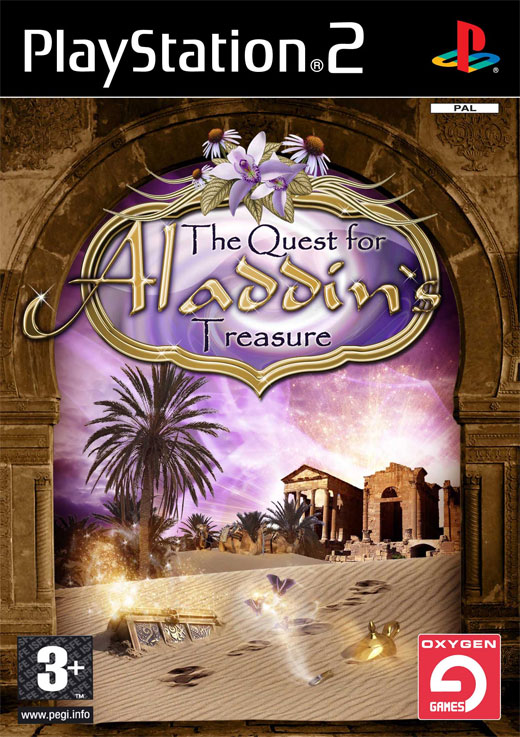 Caratula de Quest for Aladdin's Treasure para PlayStation 2