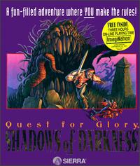 Caratula de Quest for Glory IV: Shadows Of Darkness para PC