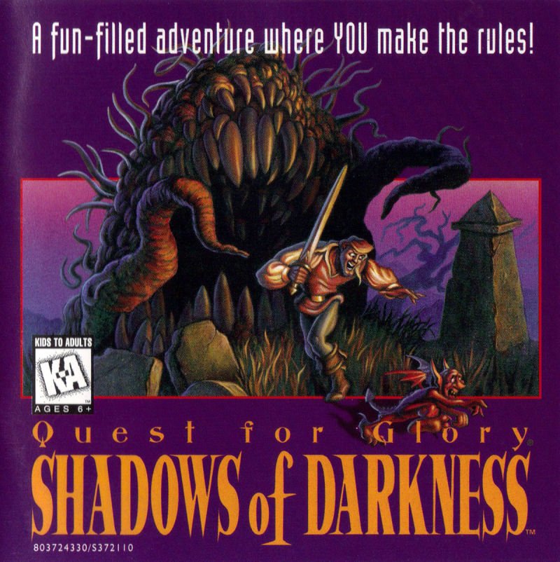 Caratula de Quest for Glory IV: Shadows Of Darkness para PC