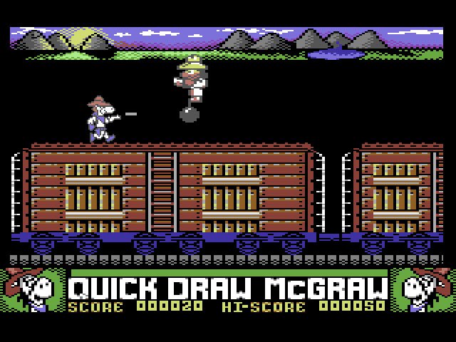 Pantallazo de Quick Draw McGraw para Commodore 64