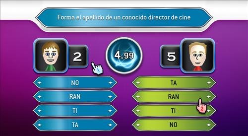 Pantallazo de Quien Quiere Ser Millonario 2 para Wii