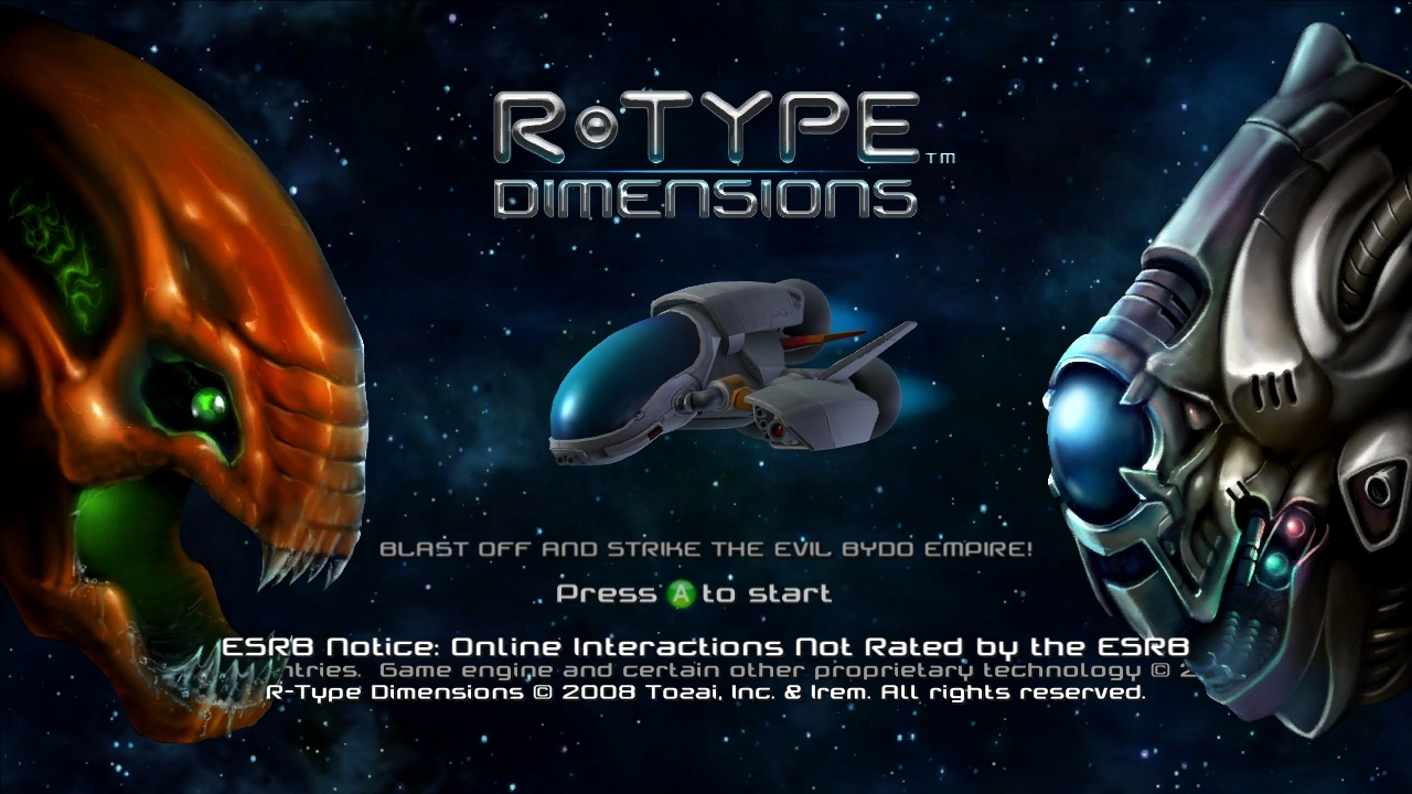 Pantallazo de R-Type Dimensions (Xbox Live Arcade) para Xbox 360