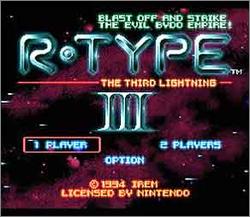 Pantallazo de R-Type III: The Third Lightning para Super Nintendo