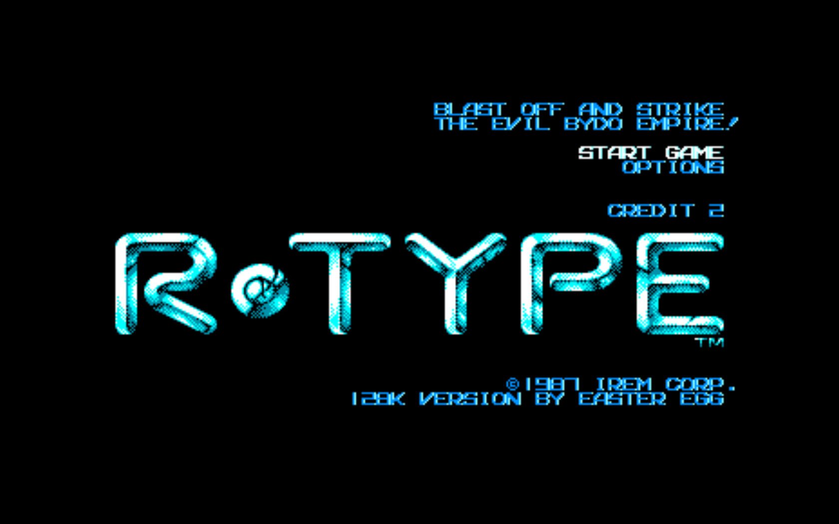 Pantallazo de R-Type para Amstrad CPC