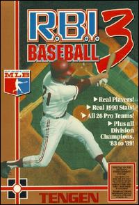 Caratula de R.B.I. Baseball 3 para Nintendo (NES)