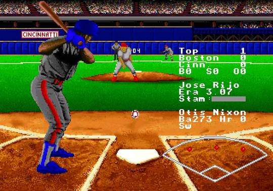 Pantallazo de RBI Baseball 95 para Sega 32x