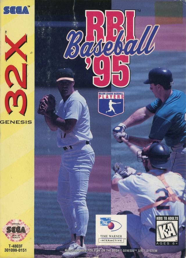 Caratula de RBI Baseball 95 para Sega 32x