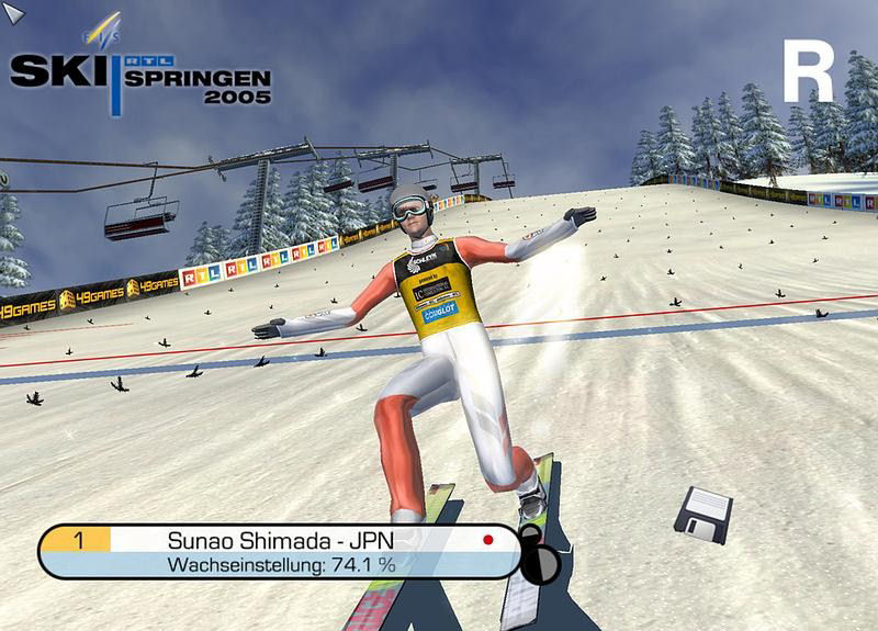 Pantallazo de RTL Ski Jumping 2005 para PlayStation 2