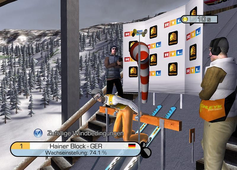 Pantallazo de RTL Ski Jumping 2005 para PlayStation 2