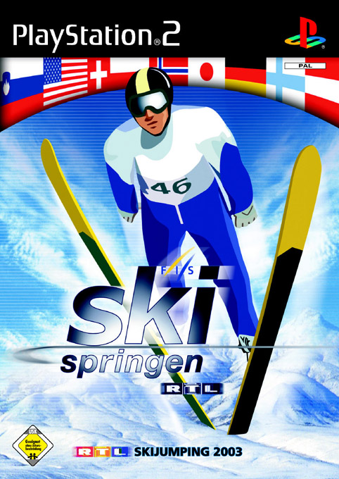 Caratula de RTL Skijump 2003 para PlayStation 2
