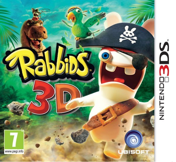 Caratula de Rabbids 3D para Nintendo 3DS