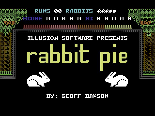 Pantallazo de Rabbit Pie para Commodore 64