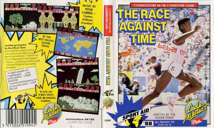 Caratula de Race Against Time, The para Commodore 64