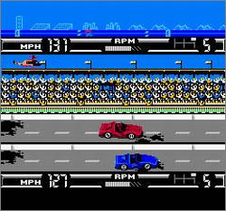 Pantallazo de Race America para Nintendo (NES)