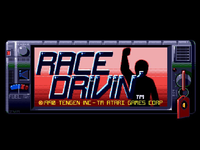 Pantallazo de Race Drivin' para Amiga
