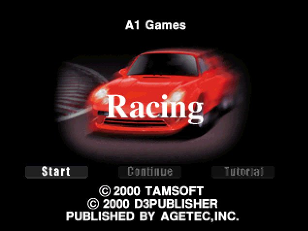 Pantallazo de Racing para PlayStation