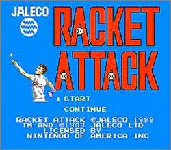 Pantallazo de Racket Attack para Nintendo (NES)