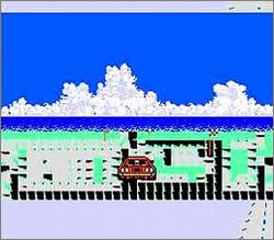 Pantallazo de Rad Racer II para Nintendo (NES)