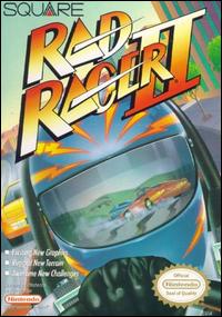 Caratula de Rad Racer II para Nintendo (NES)