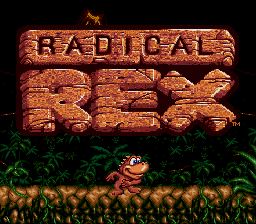 Pantallazo de Radical Rex para Sega Megadrive