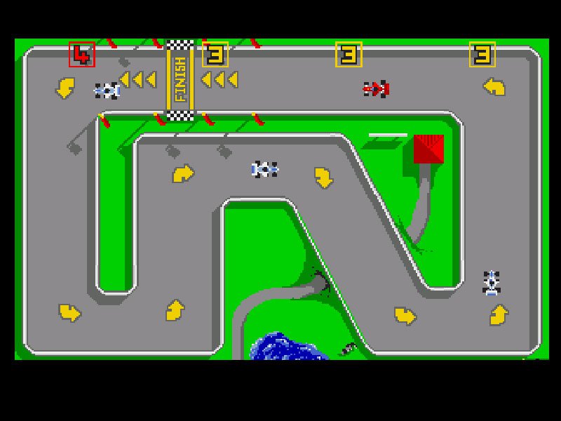 Pantallazo de Radio Controlled Racer para Amiga