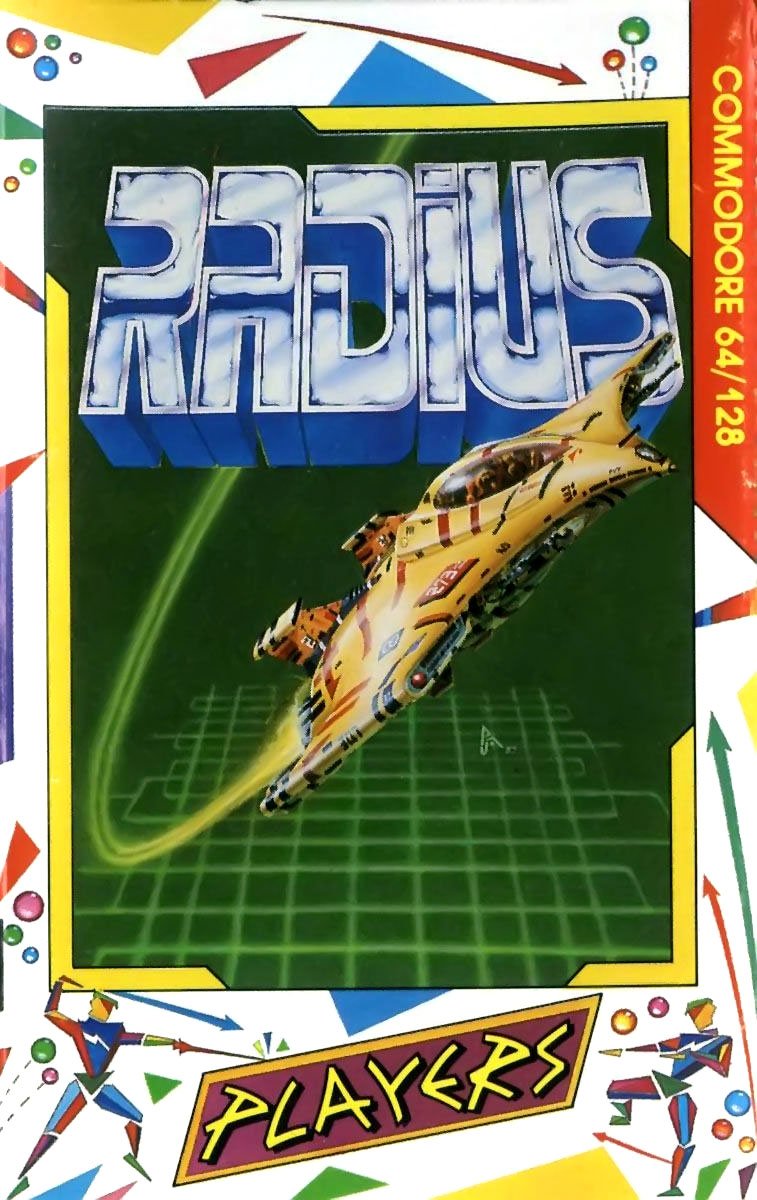 Caratula de Radius para Commodore 64