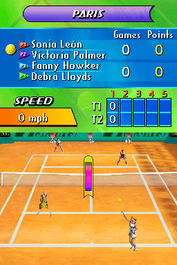 Pantallazo de Rafa Nadal Tennis para Nintendo DS