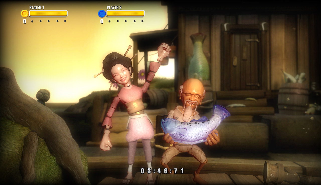 Pantallazo de Rag Doll Kung Fu: Fists of Plastic (Ps3 Descargas) para PlayStation 3